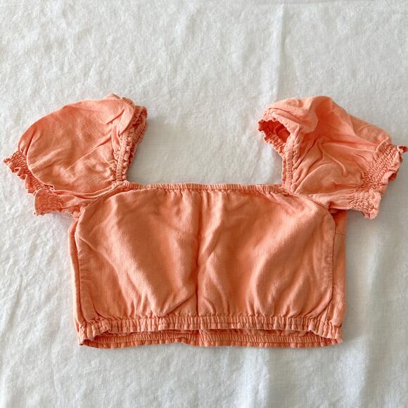Abercrombie Orange Crop Top - Picture 2 of 6